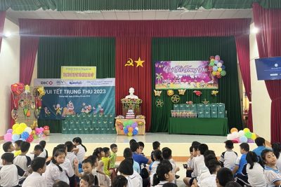 Vui Tết trung thu 2023 tại Trung tâm HTPT GDHN tỉnh