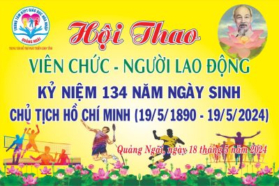 Hội thao viên chức – người lao động năm học 2023 – 2024