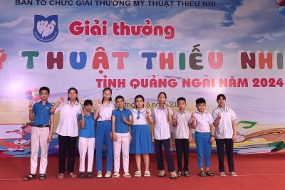 Học sinh Trung tâm tham gia Giải thưởng Mĩ thuật thiếu nhi tỉnh năm 2024